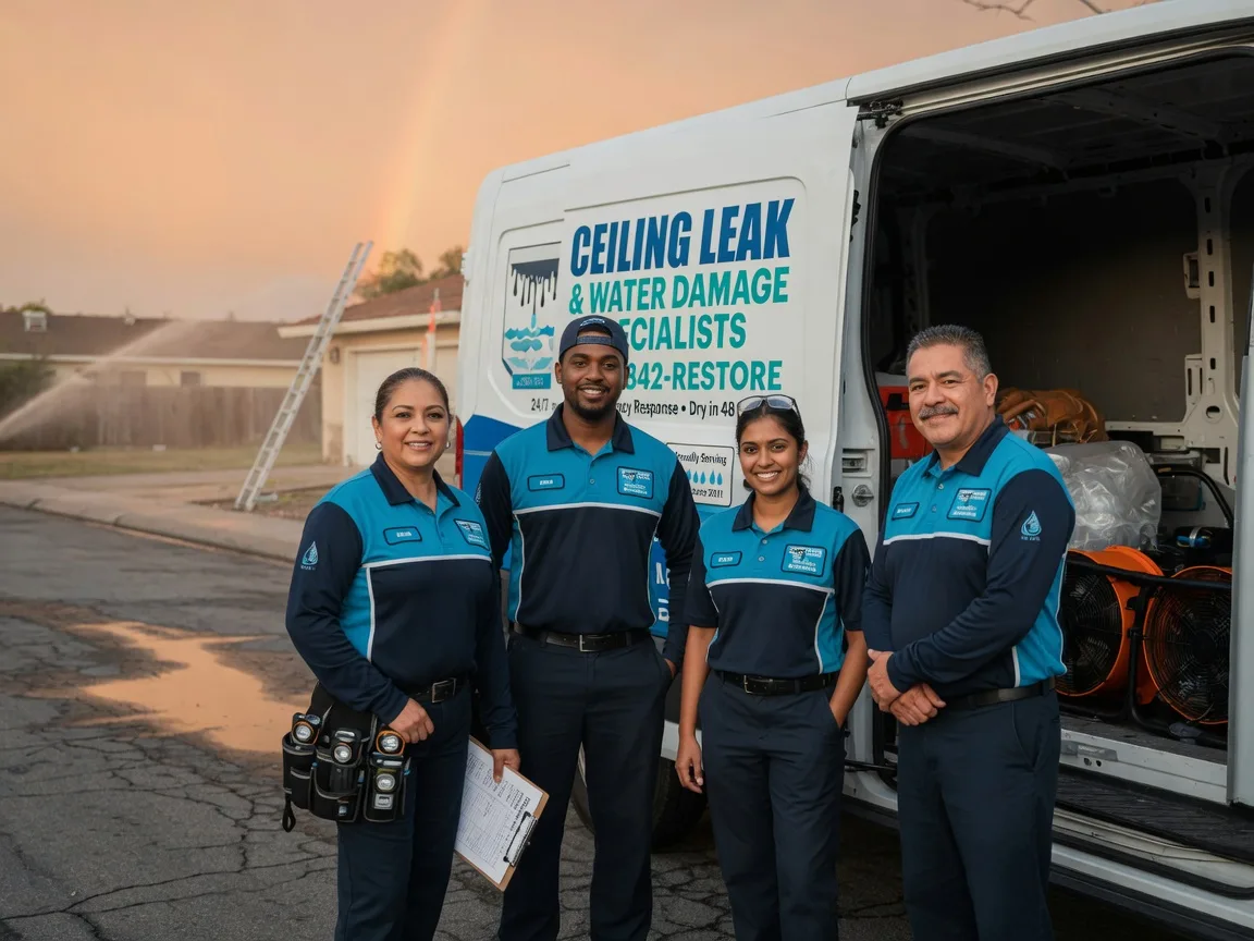 Ceiling Leak Cleanup company in Delray, WV